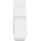 Ekena Millwork Davenport Architectural Grade PVC Gable Bracket, 36"W x 18"H x 6"D x 6"F, 12/12 Pitch GBP036X18X0606DAV00 - alternate 5